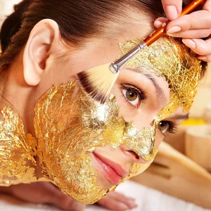 24K Gold Sheet Facial Mask Chemical Anti Wrinkle Skin Whitening Hand & Face Use Customized Package Female OEM ODM