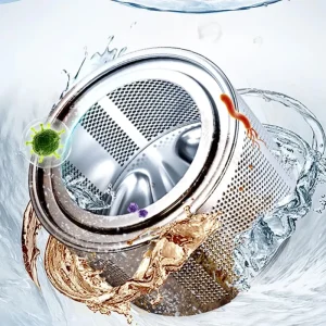 24Pcs Box Washing Machine Drum Cleaner Deep Cleaning Stain Remove Washing Machine Cleaner Descaler Effervescent Tablets