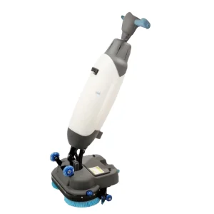 24V Walk-Behind Electric Sweeper with Side Brushes and Burnishing Floor Cleaner