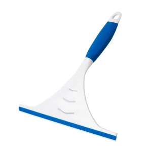 24cm Wide TPR Glass Cleaner Wiper Squeegee with Anti-Slip Handle