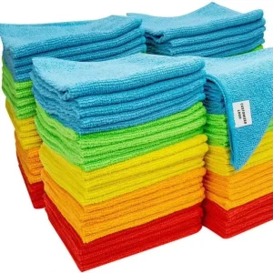 25*25cm Microfiber Cleaning Cloths Microfiber Towels Multifunction Absorbent Towels Home Cleaning Supplies