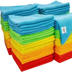 25*25cm Microfiber Cleaning Cloths Microfiber Towels Multifunction Absorbent Towels Home Cleaning Supplies