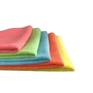 250GSM 40*40cm Microfiber Cleaning Cloth for Kitchen Household Car Wash Bathroom Dish Cleaning