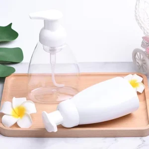250ML 300ML White Transparent Foam Plastic Bottle Hand Sanitizer Foam Pump Foaming Bottle PET Bottle Body PP Pump