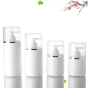 250ml 400ml 500ml Round Gel Hand Sanitizer Bottle Shower Gel Shampoo Plastic Pump Bottle