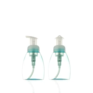 250ml Empty Liquid Foaming Hand Sanitizer and Hand Wash Dispensers PET Press Pump Bottles for Cosmetic Packaging