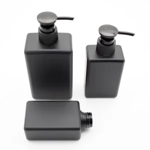 250ml Square Trigger Hand Sanitizer Soap Bottle Screen Printing Pump Sprayer Foam Shampoo Lotion Cosmetic Skin Care Serum