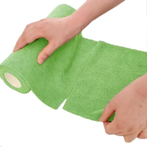 25x25cm Square Easy Tear Microfiber Roll Kitchen Towels Towel Rolls Custom Color Disposable Washable Cleaning Cloths Rolls