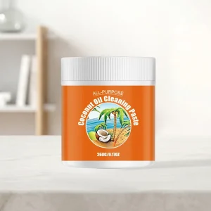 260g Coconut Oil Cleaning Paste for Tiles, Ceramic Floors, and Stainless Steel