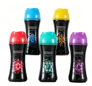 260g Solid Laundry Scent Boosters Rose Bush Fragrance 5 Long Lasting Colors Colorful Softens and Protects Fabrics