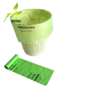 27L AS4736 AS5810 Eco Friendly Compostable PBAT Trash Bags Corn Starch Biodegradable Plastic Garbage Bag