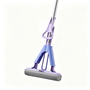 27cm PVA Sponge Mop Half fold Strong Squeeze No Hand Wash High Household Kitchen Toilet Floor Wet Dry Cleaning