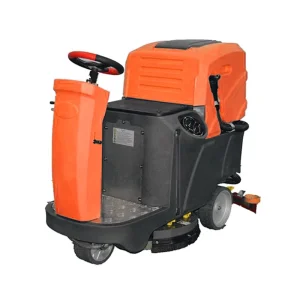 28-Inch Automated Ride-On Floor Scrubber and Polisher for Warehouses and Tile Floors