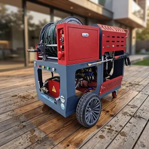 2900 PSI Gasoline Sewer Jetting and Pipe Cleaning Machine Drain Pipe Cleaner