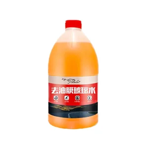 2L Windshield Washer Fluid Car Glass Cleaner with Anti Oil Film & Streak Free Formula All Dirt Remover