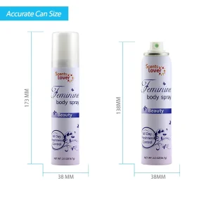 2OZ Anti-Perspirant Body Spray Multi-Use Household Chemicals