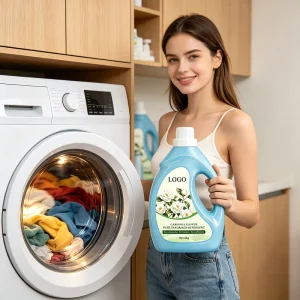 2kg Liquid Laundry Detergent Long Lasting Fragrance Stain Removal
