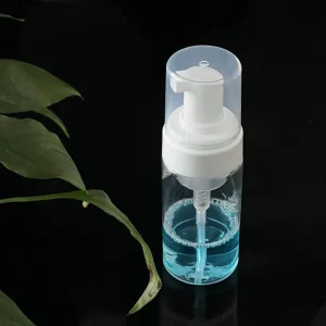 2oz Refillable Travel Empty Pump Bottle Use for Body Wash Shampoo Hand Sanitizer Facial Cleanser Cosmetic Container