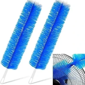 2pcs Bendable Washable Microfiber Head Dust Cleaning Brush Reusable Dust Remover For Ceiling Fan Blades