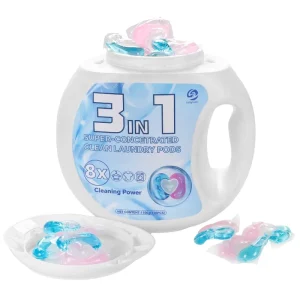 3-Chamber 10g Fragrance Laundry Pods Washing Machine Detergent Capsules