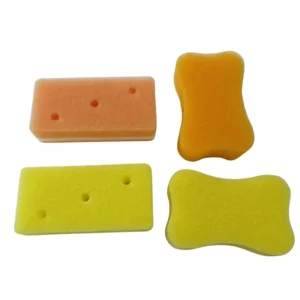 3-Layer Multi-Purpose Cleaning Sponge with Natural Pulp and Scouring Pad