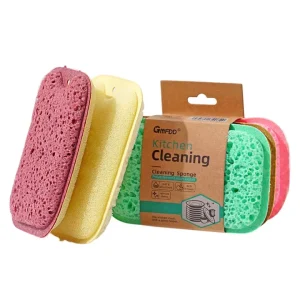 3 Pack Soft Double-Sided Honeycomb Kitchen Dishwashing Sponges