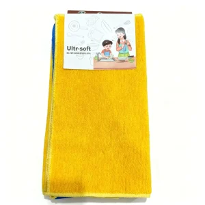 3-Piece Microfiber Square Dishwashing Cloth and Kitchen Cleaning Towel