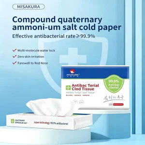 3 Ply Silk Soft Lotion Facial Tissue High Density Moisturizing Paper for Frequent Blowing Non Irritating Tissue