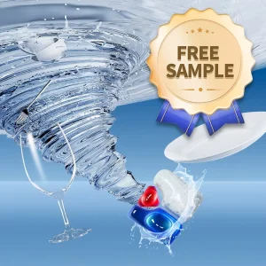 3-in-1 Bio-Enzyme Liquid Detergent Gel Capsules for Dishwasher Pods