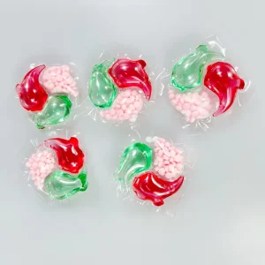 3-in-1 Concentrated Formula Laundry Pods Stain Removal Fabric Softening