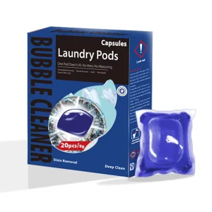 3-in-1 Concentrated Laundry Detergent Pods, Cold-Water Soluble, 60 Loads