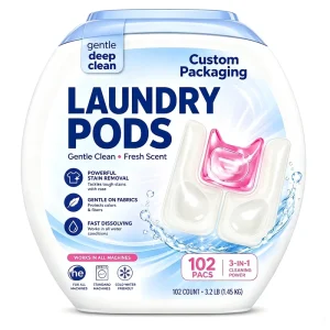 3-in-1 Concentrated Liquid Laundry Detergent and Softener Pods