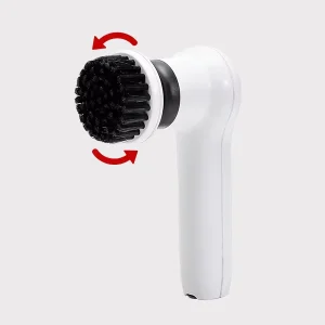 3-in-1 Cordless Spin Scrubber Replaceable Brush Heads Rechargeable Handheld Electric Cleaning Brush for Shoes Tiles
