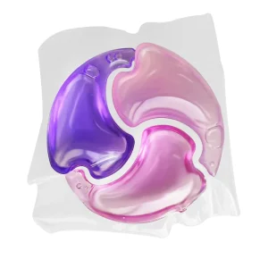 3-in-1 Disposable Eco-Friendly Apparel Laundry Pods French Lavender Scent 4X Concentrated Anti-Bacterial Softening