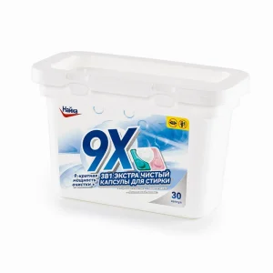 3-in-1 Disposable Eco-Friendly Laundry Detergent Pods Peach Fragrance