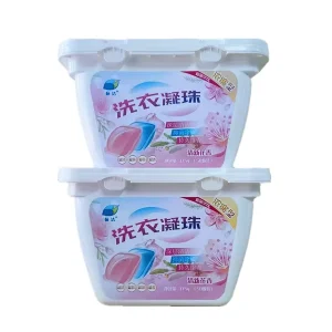 3-in-1 Disposable Eco-Friendly Laundry Gel Detergent Beads Washing Pods