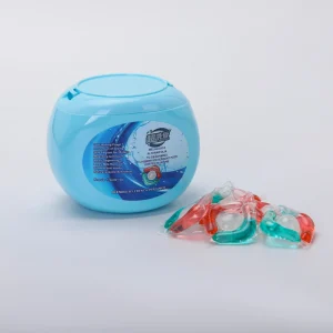 3-in-1 Eco-Friendly Disposable Laundry Detergent Pods, Washing Gel for Apparel