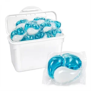 3 in 1 Eco-Friendly Laundry Detergent Pods with Scent Beads Gel Formula for Baby Clothes OEM ODM Supply