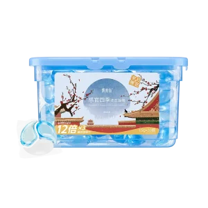 3-in-1 Laundry Detergent Gel Capsules for White and Colored Fabrics