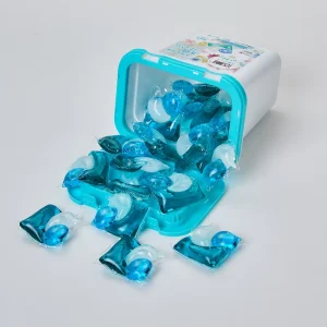 3-in-1 Laundry Detergent Pods with 50%-80% Active Ingredients for Apparel Washing