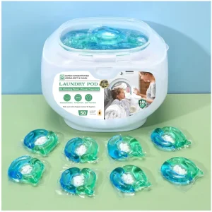 3-in-1 Laundry Detergent Washing Capsules Disposable Organic Pods Manufacturer Direct