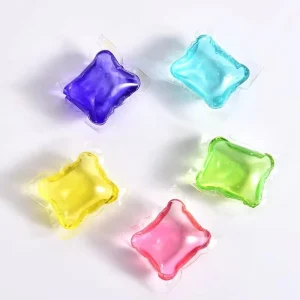 3 in 1 Disposable OEM Eco Friendly Safe Laundry Gel Capsules Baby Clothes Detergent Cleaning Products