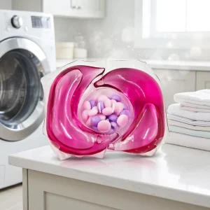 3 in 1 Laundry Pods with Fragrance Beads Deep Clean Fabric Softener