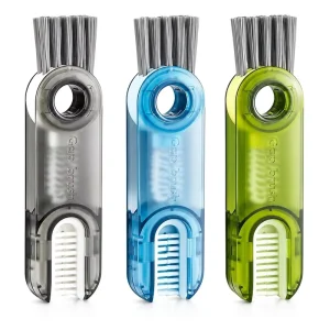 3 in 1 Rotatable Crevice Bottle Cleaning Brush Keyboard Cup Cleaner Portable Water Bottle Brush