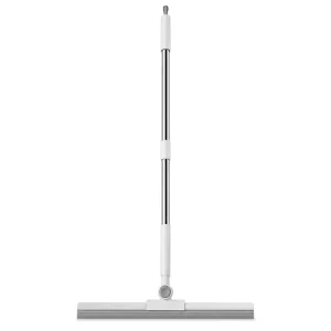 3 in 1 Silicone Squeegee Broom Pet Hair Remover Telescopic Handle Detachable Head Floor Glass Cleaning