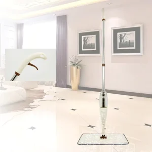 3 in 1 Water Spray Mop Absorbent Mop Head Long Handle Comfortable Grip Mop for Room Floor Corridor Cleaning