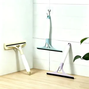 3 in 1 Window Cleaning Squeegee Multi Function Glass Mirror Wiper with Spray Bottle Microfiber Scrub Household Car Cleaner Tools