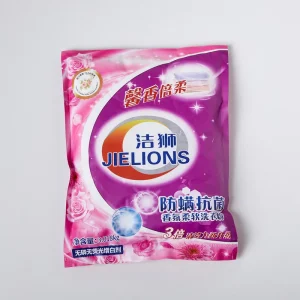 3.018kg Anti Mite Antibacterial Bag Washing Powder Solid Shape Detergent for Apparel Stocked Feature