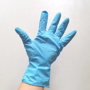 3.5g Blue Disposable Nitrile Gloves Touchscreen Powder-Free Gloves