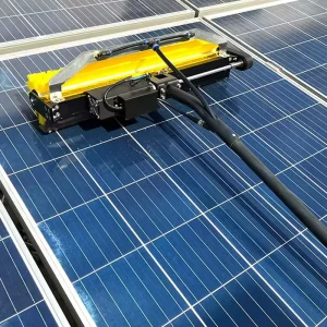 3.5m 7.5m Solar Photovoltaic Cleaning Machine Window Roof Cleaner Telescopic Pole Electric Cleaning Brush Tools